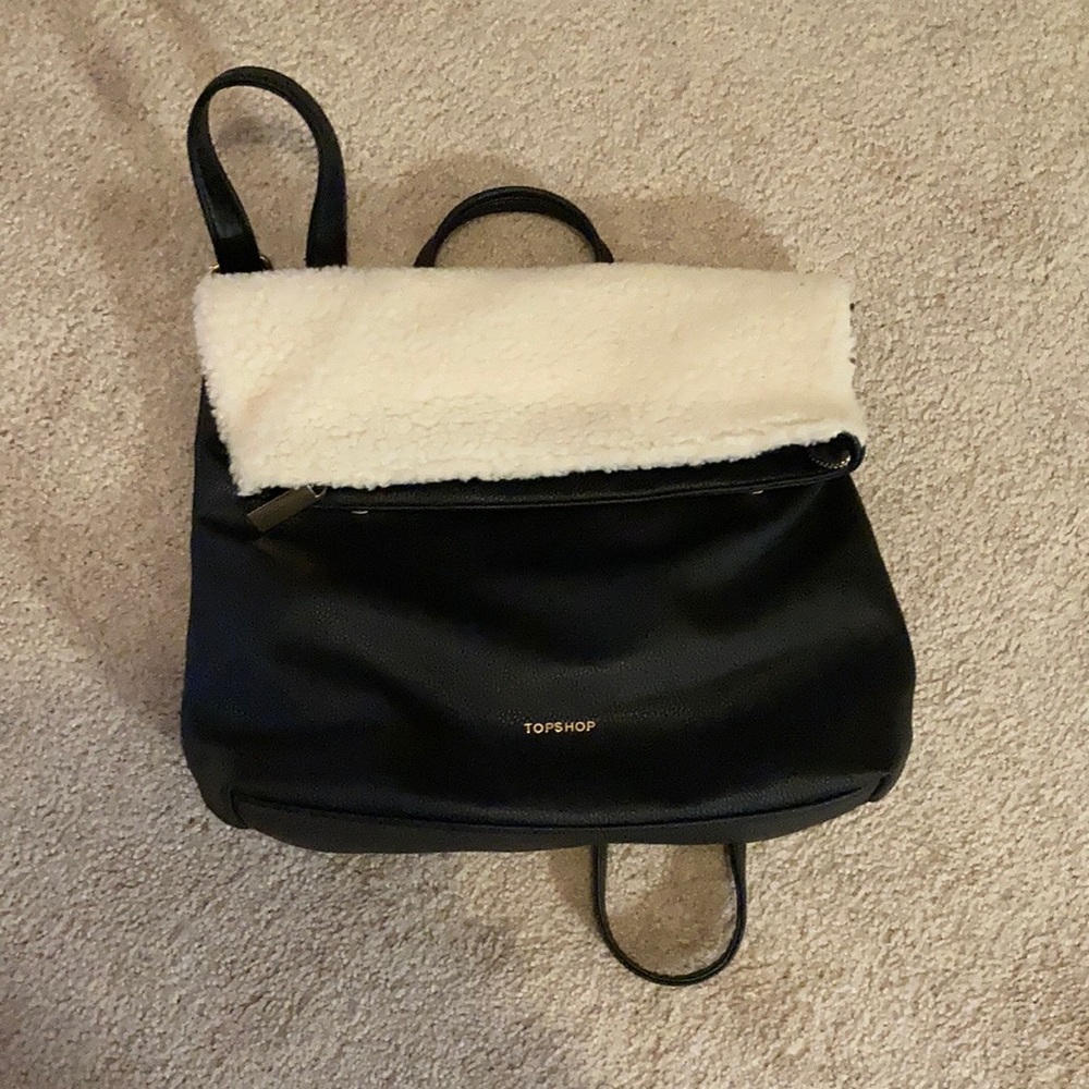 Top Shop Fleece Bag